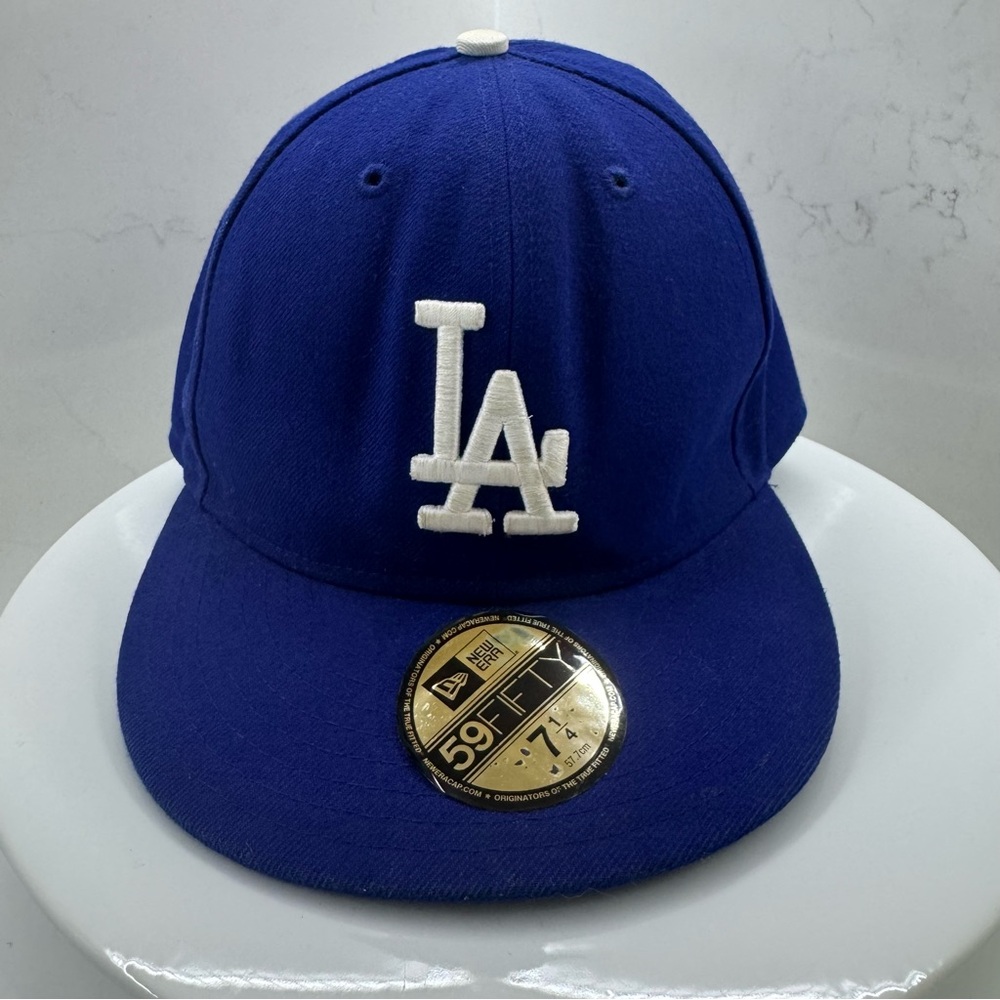 New Era LA Dodgers fitted cap hat size 7 1/4